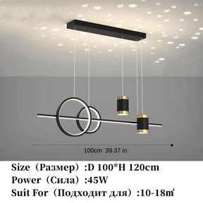 Celestial Orbit Chandelier
