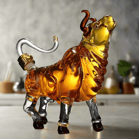 Strength of the Bull Decanter