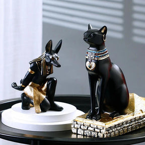 Anubis Guardian Wine Holder
