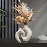 Nordic Harmony Ceramic Vase Set