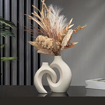 Nordic Harmony Ceramic Vase Set