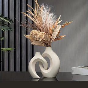 Nordic Harmony Ceramic Vase Set