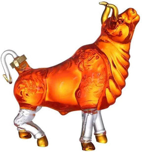 Strength of the Bull Decanter