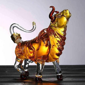 Strength of the Bull Decanter