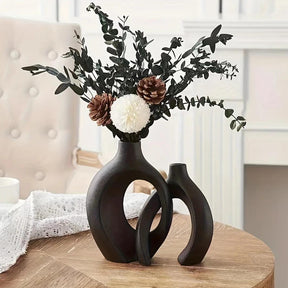 Nordic Harmony Ceramic Vase Set