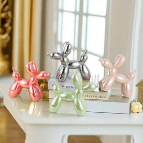 Playful Pup Sculpture