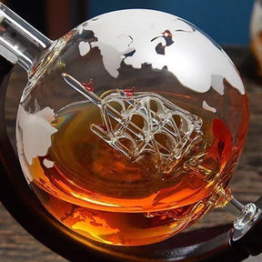 Conqueror’s Globe Decanter