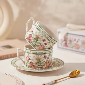 Parisian Grace Garden Tea Cup Set