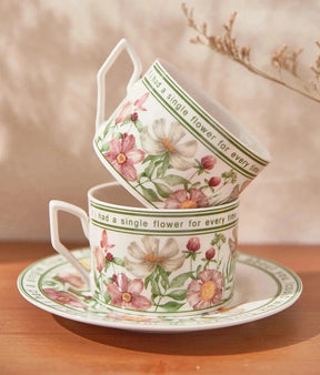 Parisian Grace Garden Tea Cup Set