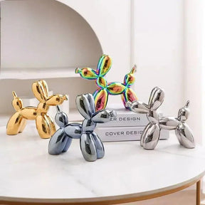Playful Pup Sculpture